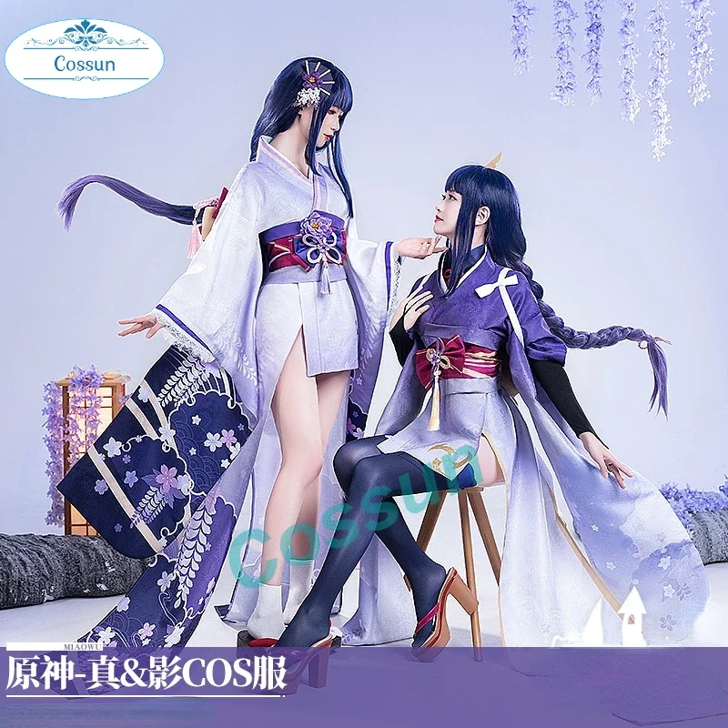 Игра Genshin Impact Raiden Ei/Raiden Makoto, карнавальный костюм Baal, милое милое платье-кимоно, одежда для ролевых игр и вечеринок