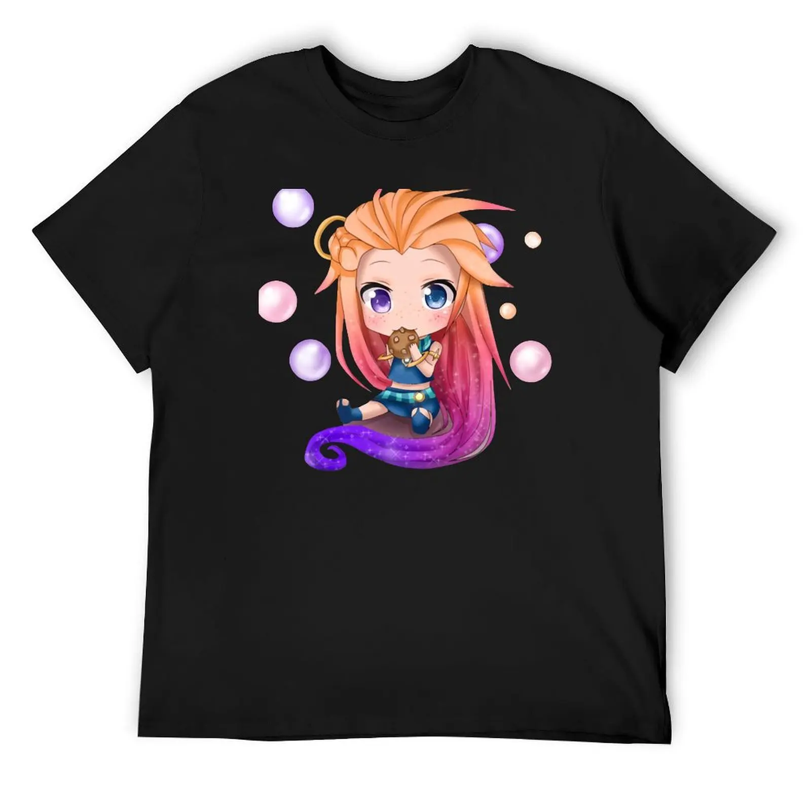 

Zoe chibi T-Shirt man t shirt Funny t-shirts quick drying mens graphic t-shirts