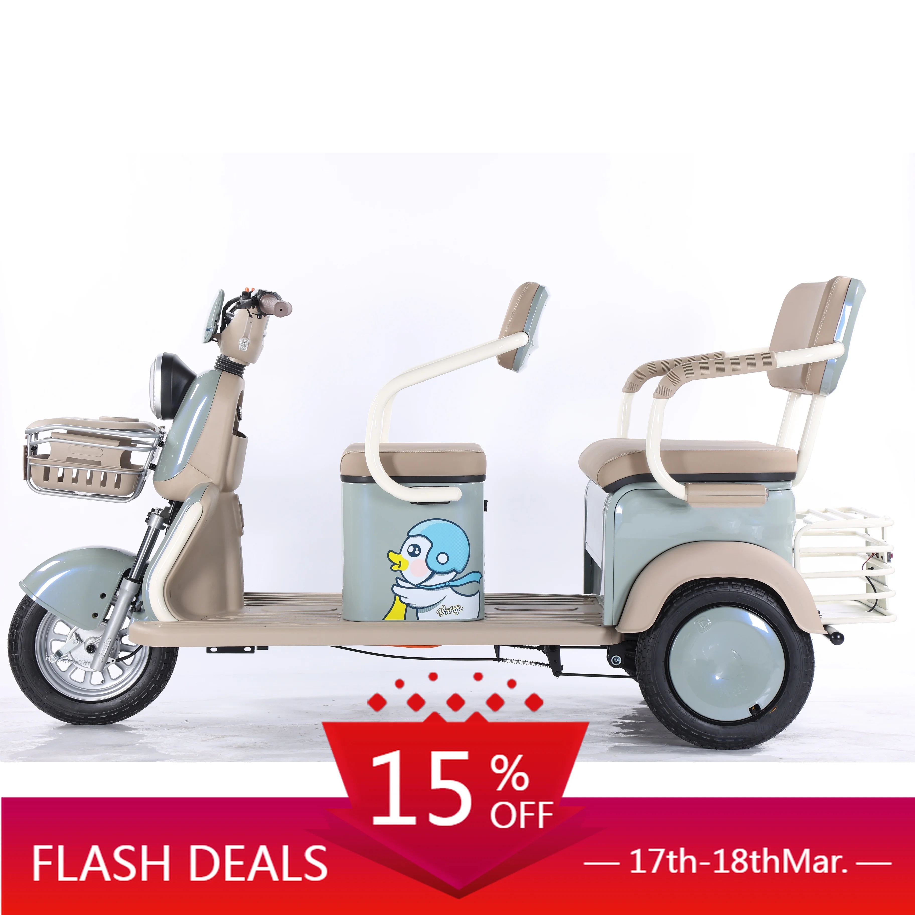 

Высокое качество, хит продаж, бесплатный первый выбор. Высококачественный удобный электрический трехколесный велосипед для взрослых. Прямая продажа с фабрики в Китае.