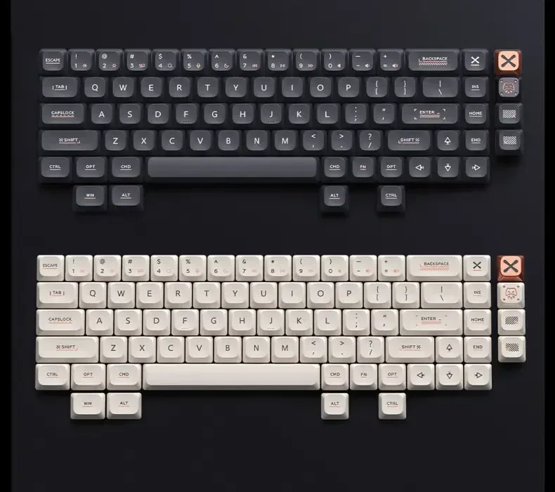 Tastiera meccanica IQUNIX MG65 Pro Tastiera da gioco wireless a 3 modalità a basso profilo Supporto per ufficio ultrasottile in lega di alluminio VIA