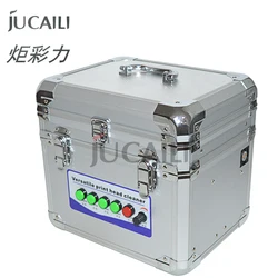 Jucaili Professional Printhead cleaner For Eco solvent/UV ink For Epson DX4 DX5 DX7 xp600 4720 I3200 print head cleaning machine
