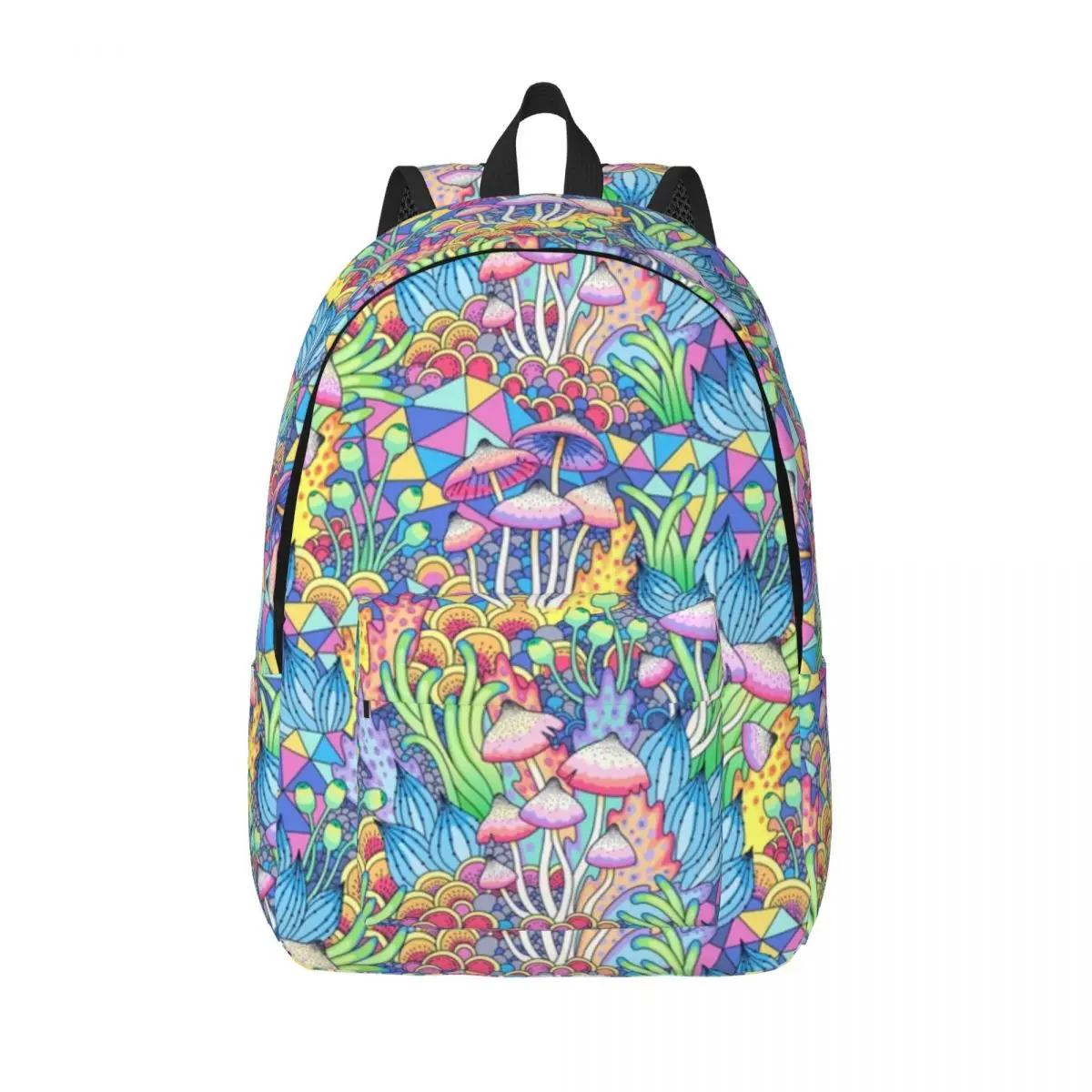 

Psychedelic Mushroom Backpack for Preschool Kindergarten School Student Fantasy Book Bags Boy Girl Kids Daypack Gift