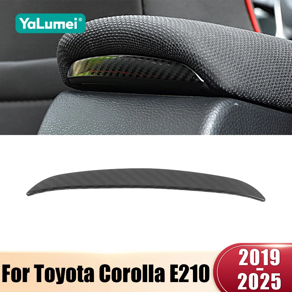 Für Toyota Corolla E210 2019 2020 2021 2022 2023 2024 2025 Hybrid Edelstahl Auto Hinten Konsole Armlehne Garnieren trim Streifen Abdeckung