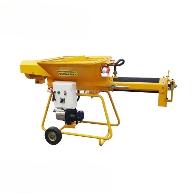 Automatic continuous mixer for ready-mixed dry mortar and cement/gypsum putty discharge method Automotive core component motor