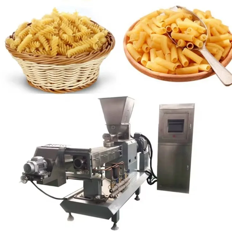 Making Machine 500kg Per Hour Pasta and Spaghetti Machine Full Automatic Macaroni Plant Line