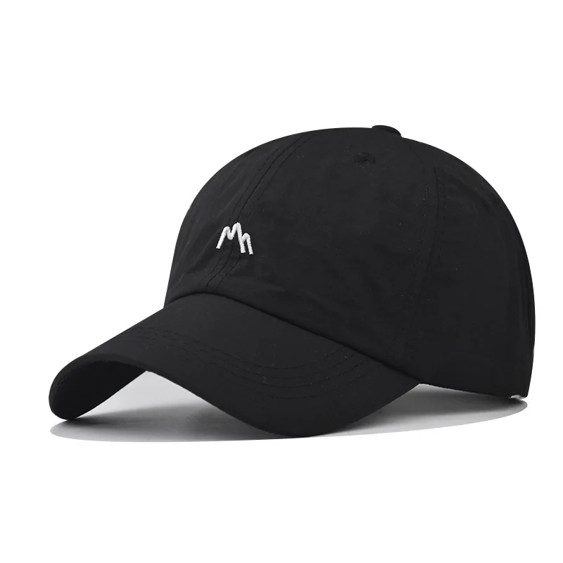 

New Small Mountain Peak Baseball Unique Outdoor Sun Protection Breathable Soft Top Washed Cotton Golf Dad Hat