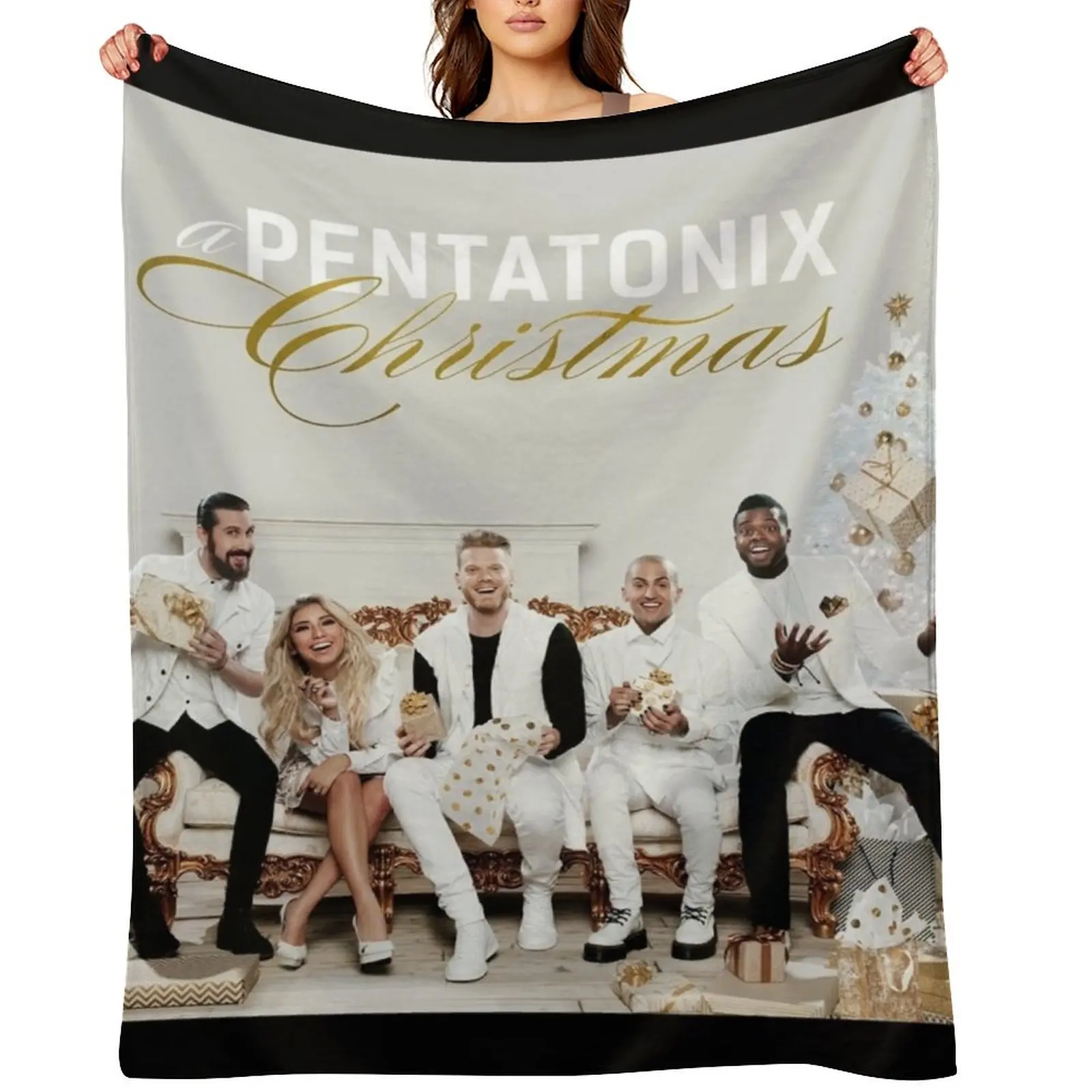 

Pentatonix a pentatonix christmas Throw Blanket Blankets For Baby Polar Bed linens for babies Blankets
