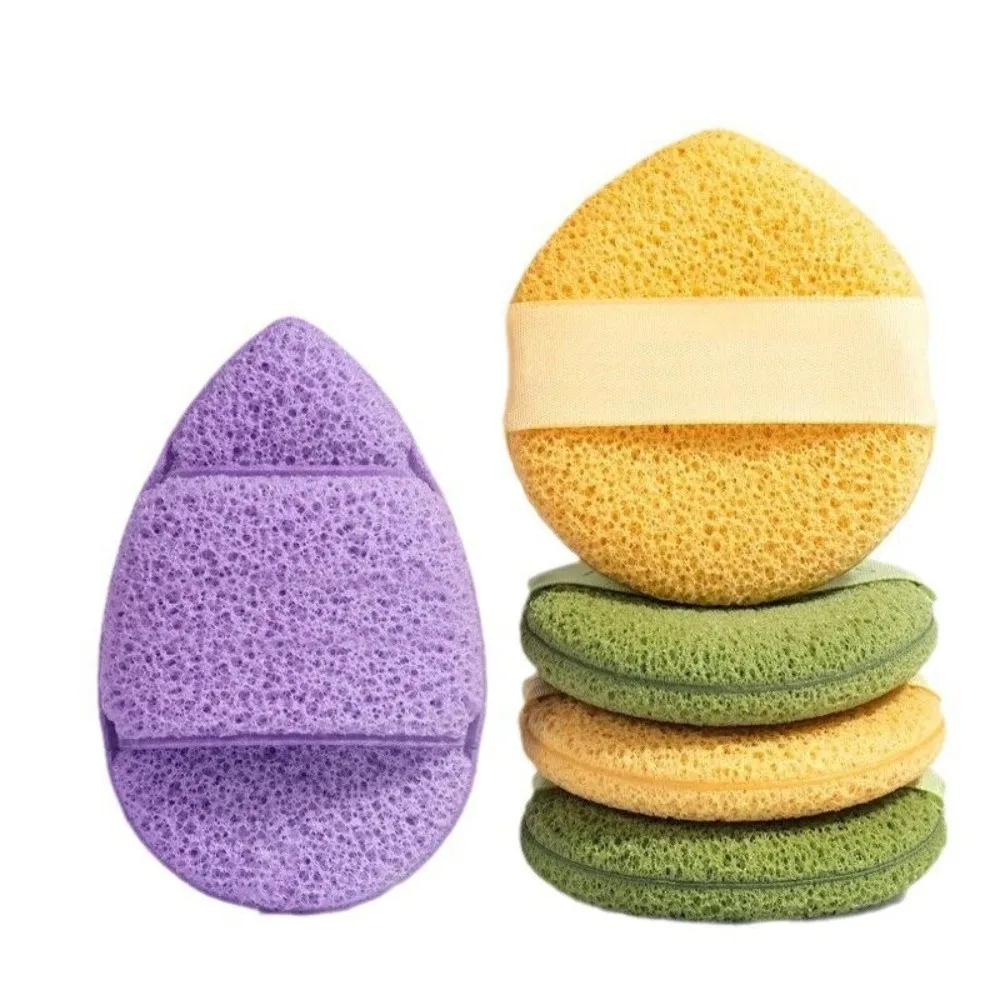 Dicker Exfolierender Reinigungsschwamm Wiederverwendbarer Tiefenreinigungs-Schmutzmasken-Reiniger Schwamm Schaumstoffschwamm Make-up-Entferner-Schwamm
