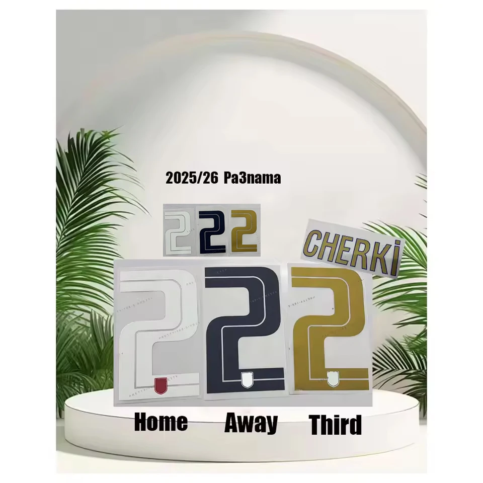 

2025/26 Pa3nama national name sets 8CAARASQUILLA name and number top 2006 High quality name set Thermal transfer patch