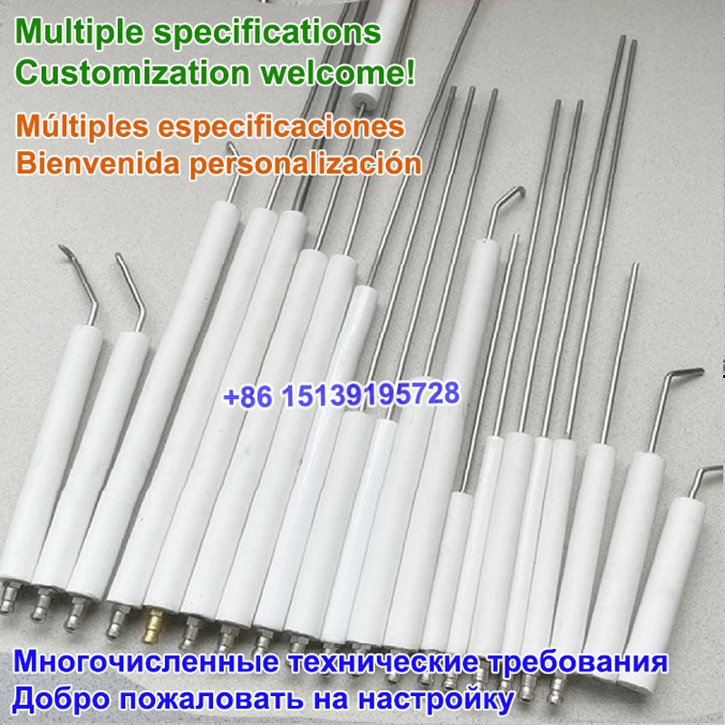 

Burner ion probe flame detection ion probe ignition needle burner ignition electrode ceramic ignition rod