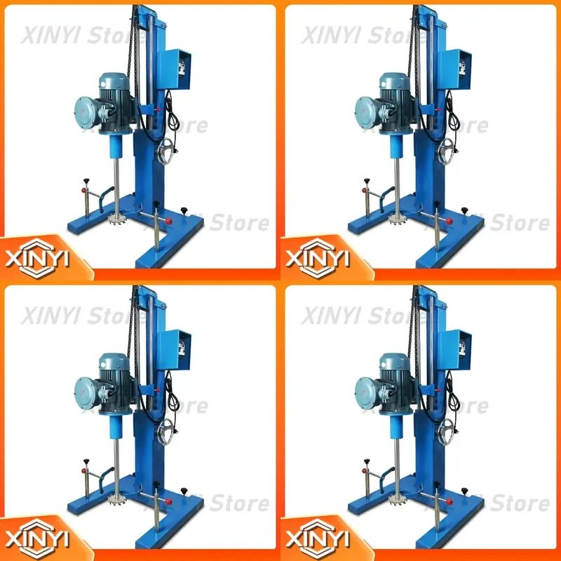 for Laboratory Disperser 2.2KW Explosion Proof Mixer for Paint Coating 4.5KW High Power Electric Lift Mixing Machine