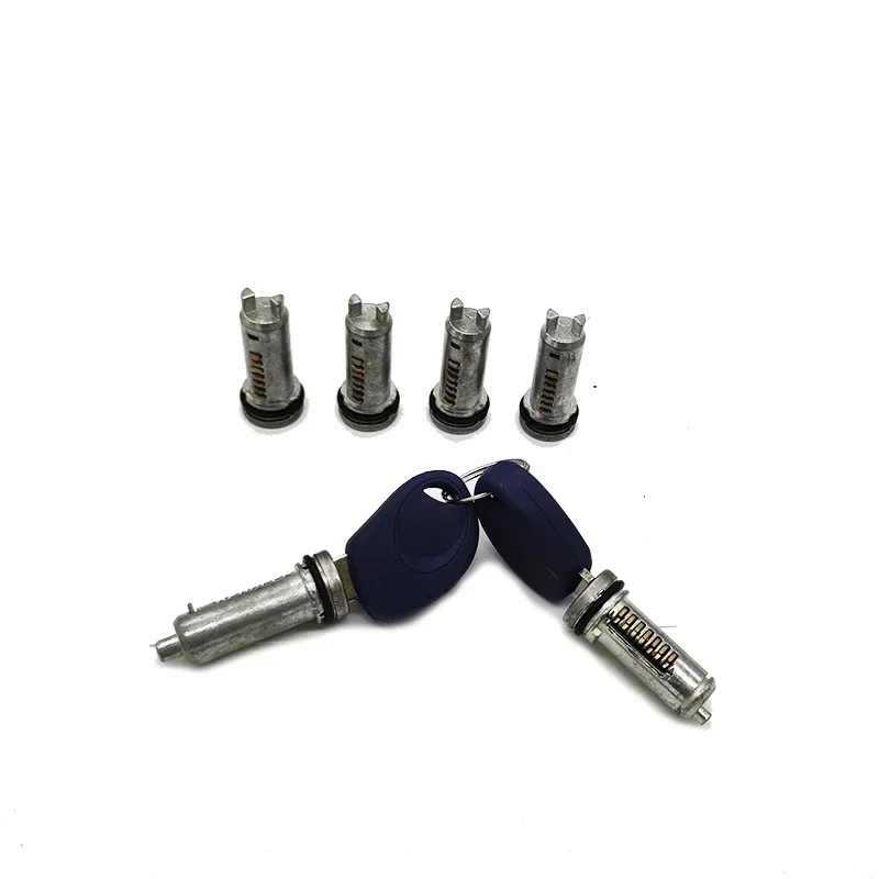 For 1999-2012 IVECO DAILY Door Lock Barrel Cylinder LEFT RIGHT 6 PCS & 2 Keys