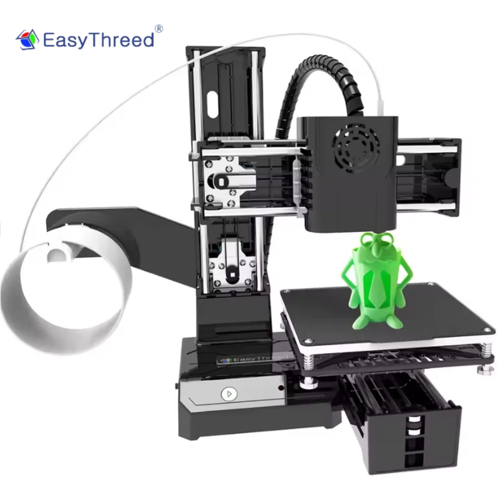 Easythreed 3D Printer K9 Easy To Use One-click Print Mainboard Magnetic Platform Desktop Mini Printer K7 For Beginner Kid Gift