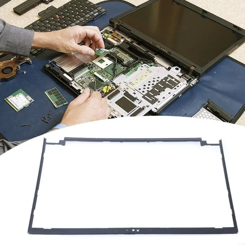 E1PF Laptop Part for ThinkPad T490 T495 P43 LCD Bezel Front Frame Screen Cover