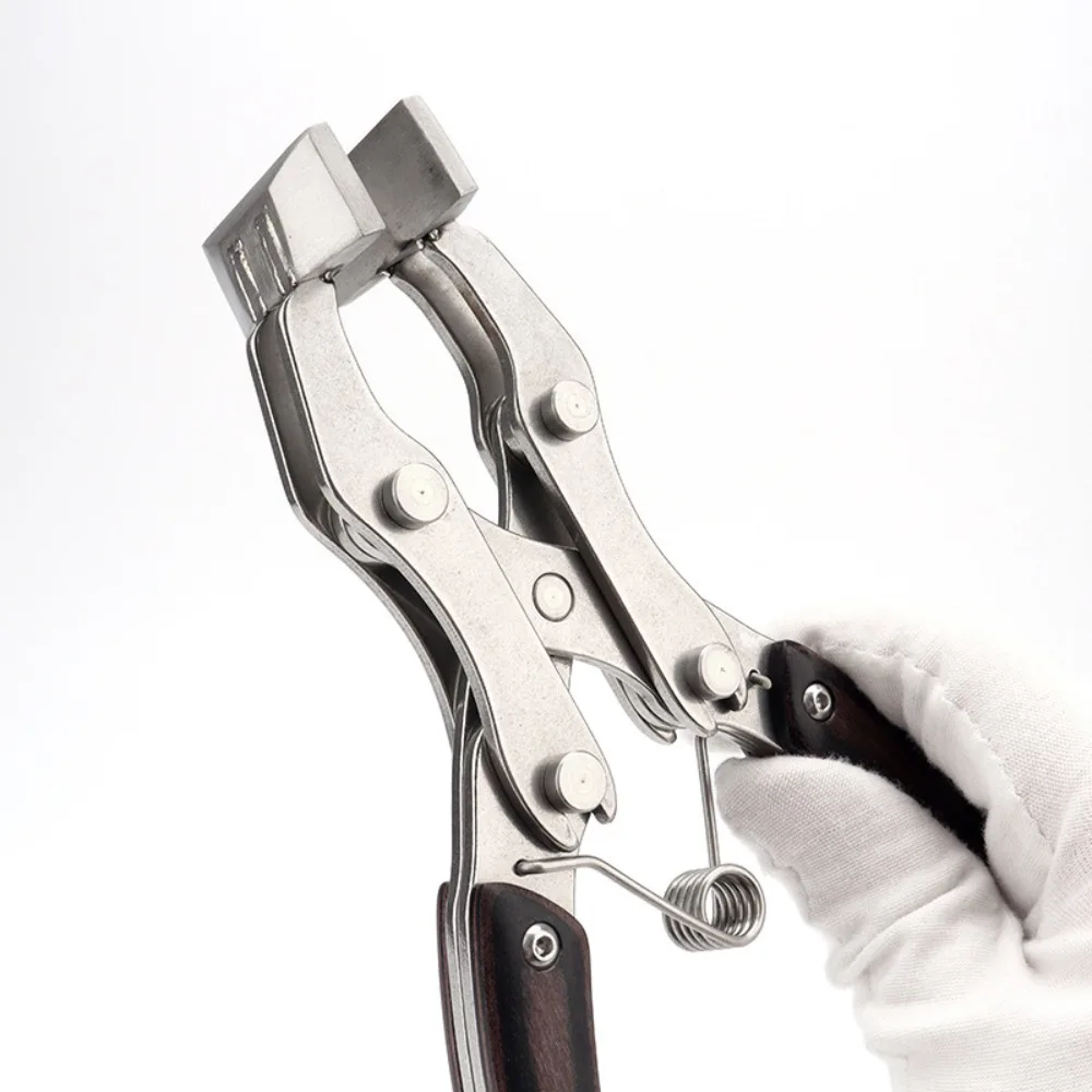 Leather Frame Pliers, Flat Jaw & Edge Folding Press Pliers, DIY Hand Tools for Bags, Luggage & Shoemaking