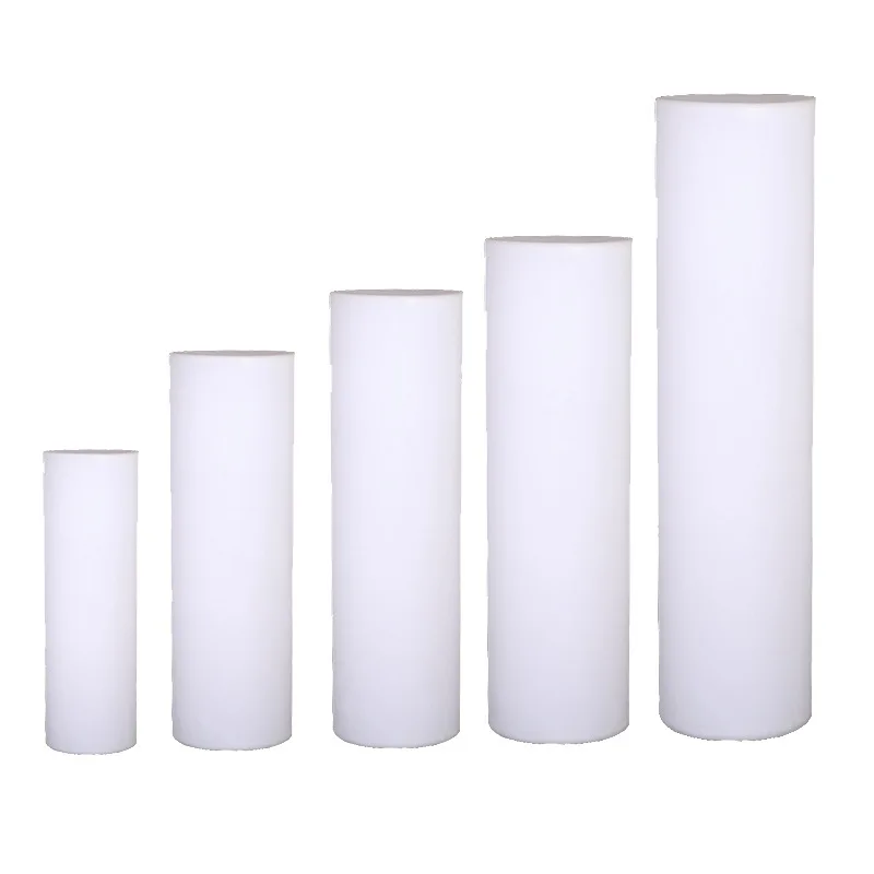 

LED cylindrical light, large outdoor lighting landscape light bar floor light remote control colorful luminous cylinder