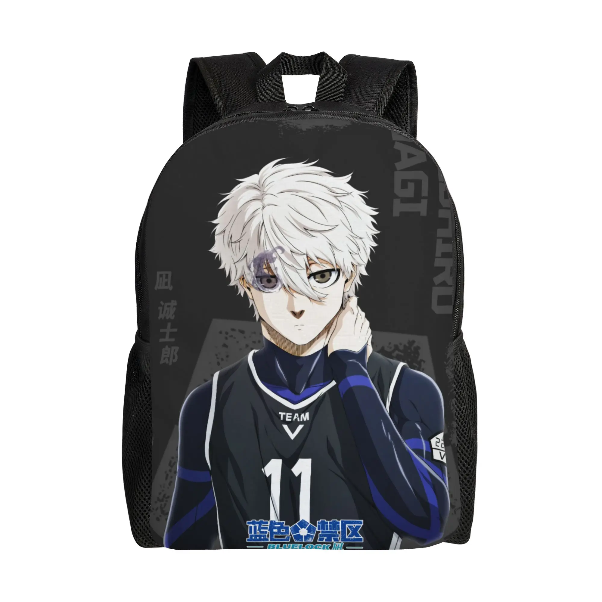Anime Blue Locks  Women Backpack Trend Children School Bag  Computer Backpack Boys Girls Travel Rucksack