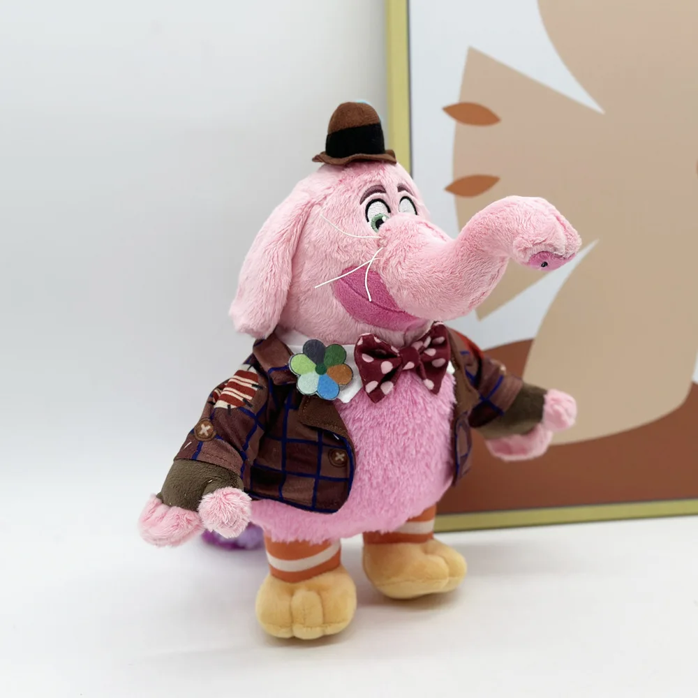 

New Bing Bong Plush Ice Cream-themed Elephant Soft Toy: Adorable Pink Plush Doll, Ideal Birthday Gift or Souvenir for Girls