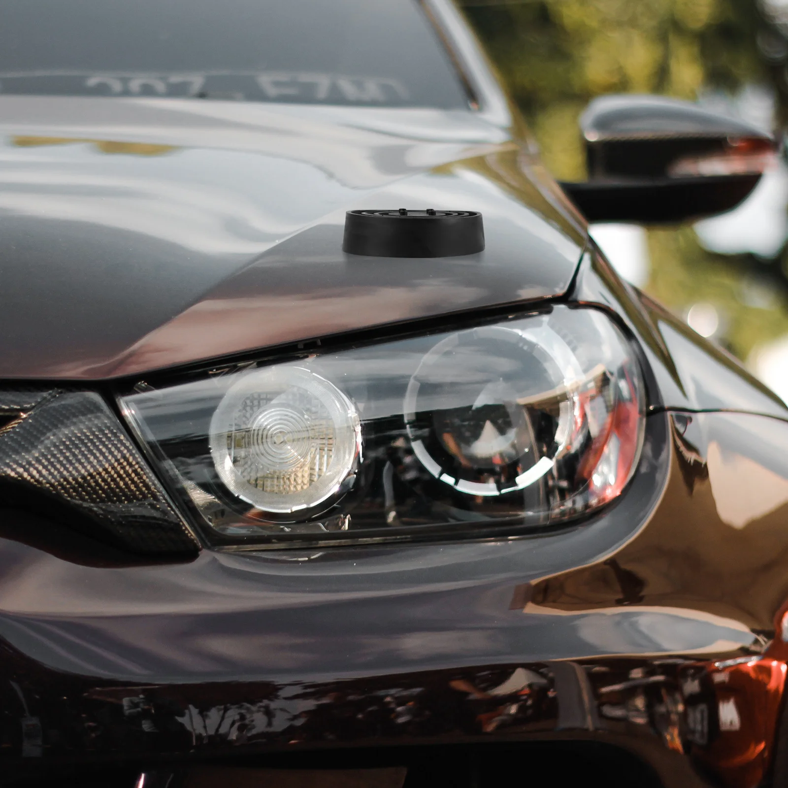 

Car Headlight Cover Cap Durable Waterproof Dustproof Protector For Auto Lamp Universal Fitment Stylish Design Headlight