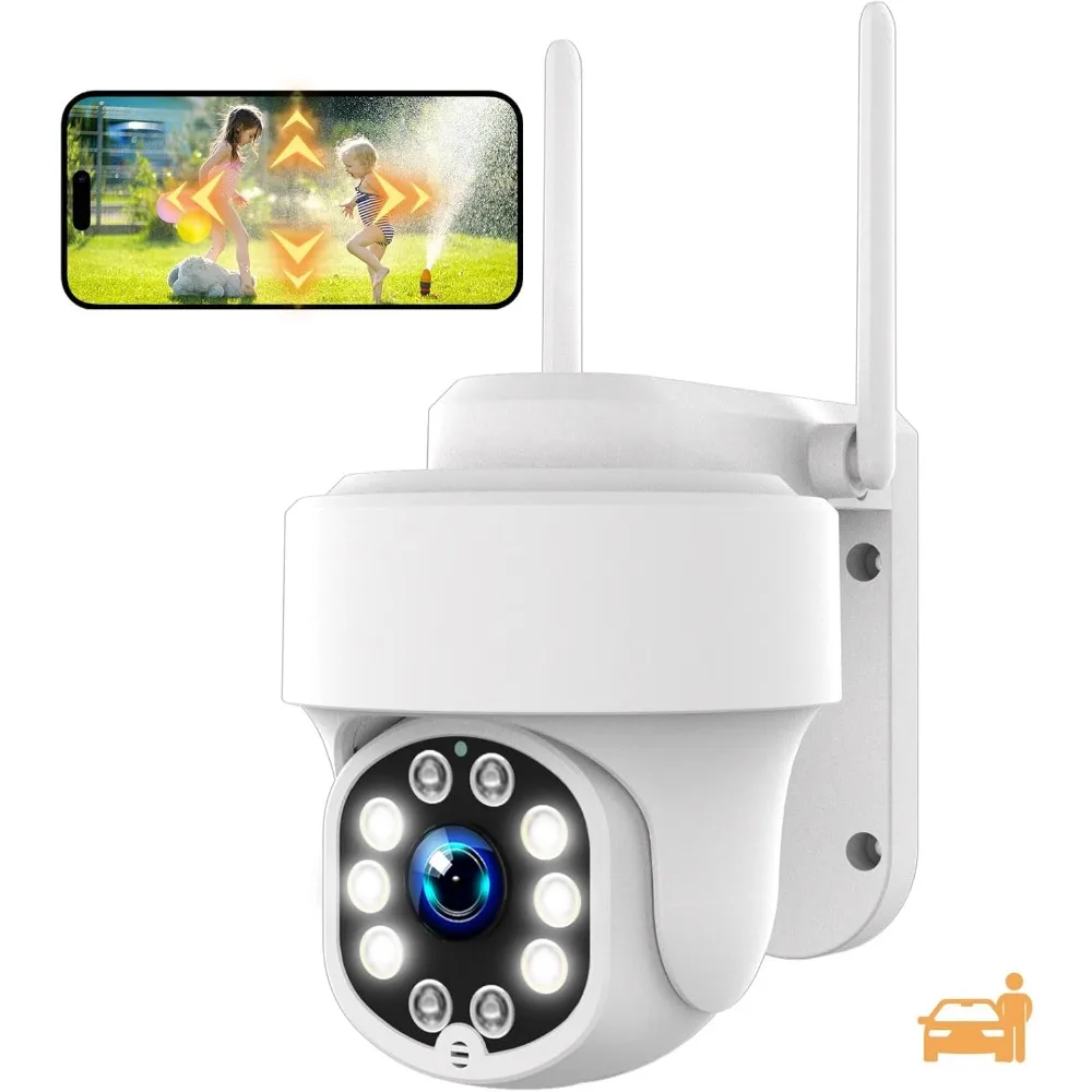 sistema de câmera de segurança doméstica externa