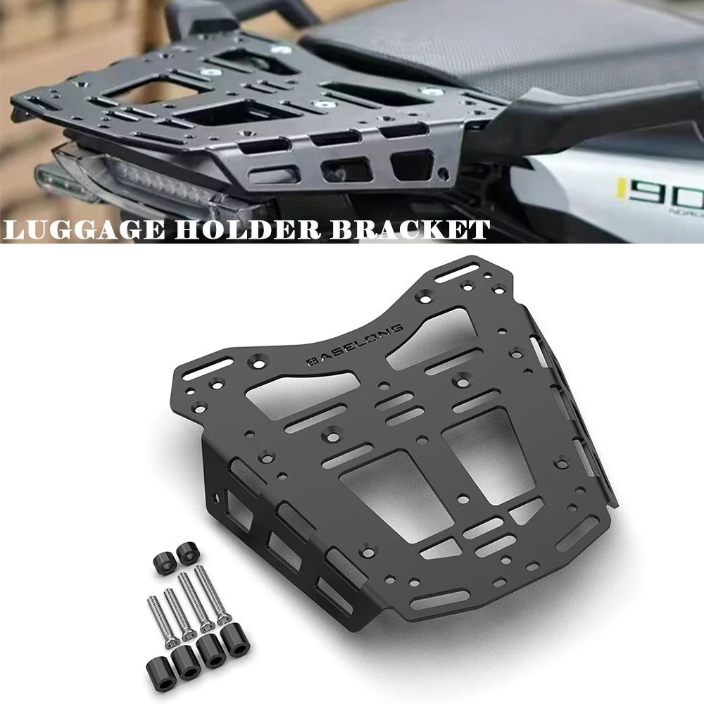 For Husqvana Norden 901 Norden901 2022 2023 2024 Motorcycle Rear Luggage Rack Luggage Holder Bracket Top Case Mount Plate