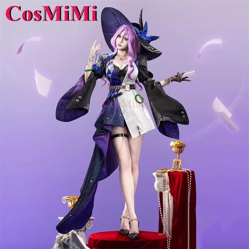 

Косплей-костюм CosMiMi Game Honkai: Звездный рельс, Нефритовый костюм, великолепная элегантная милая форма, Карнавальная яркость