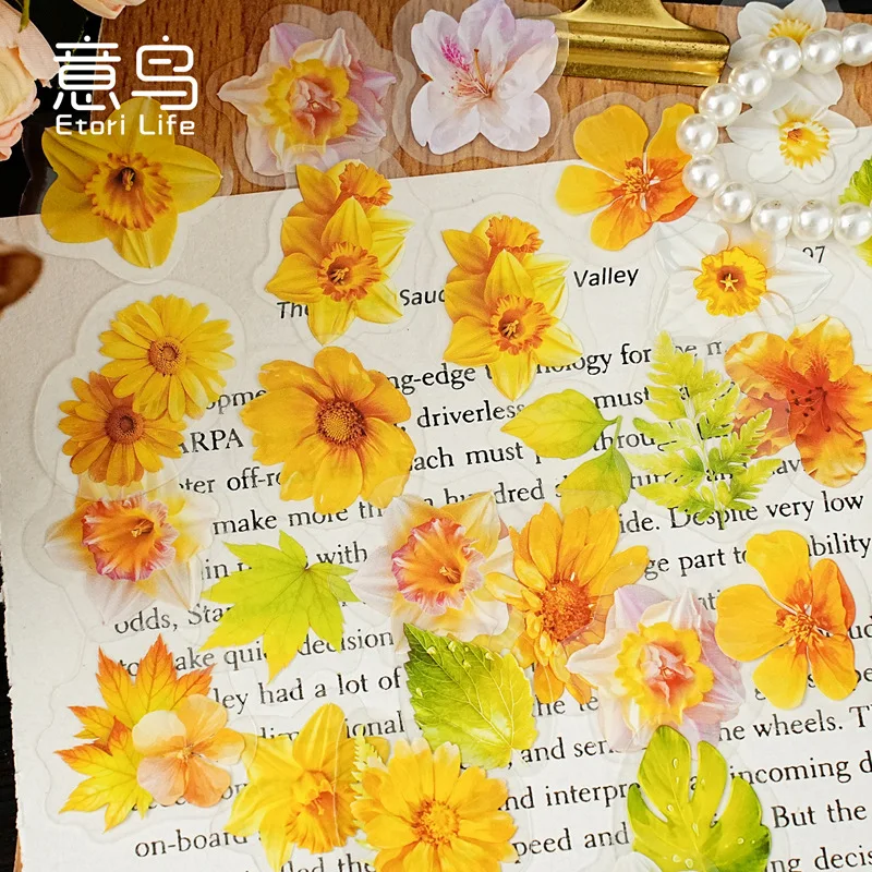 50 قطعة/الوحدة Kawaii القرطاسية ملصقات ما ترفه عن شؤون زهرة مذكرات مخطط ملصقات الزخرفية سكرابوكينغ