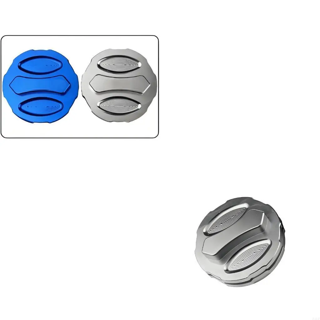 F1CF Motorcycle Keyless Gas Caps Aluminum Oil Cover Protectors 66mm Diameter Gas Oil Cover Lid