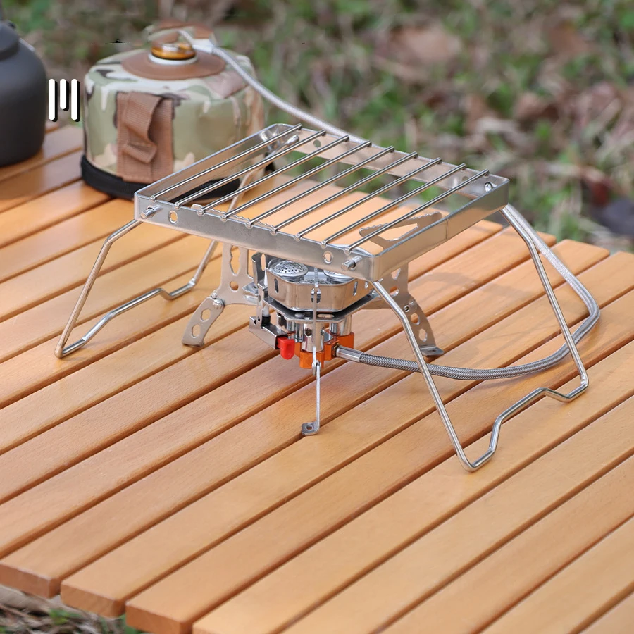 

Portable Foldable Stainless Steel Camping Stove Stand Grill Grate Support For Kettle Grill Pan Outdoor Cookware Mini Tripod