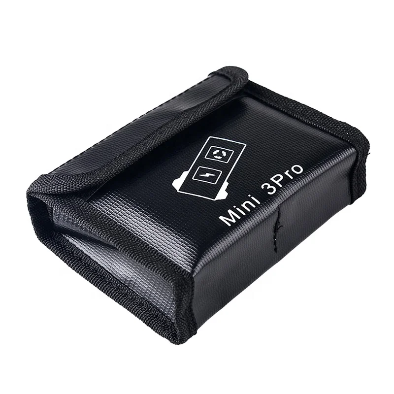 10 Uds DJIMini 3 Pro UAV batería ignífuga protector de seguridad ignífugo a prueba de explosiones bolsa protectora a prueba de fuego Lipo RC piezas Ac