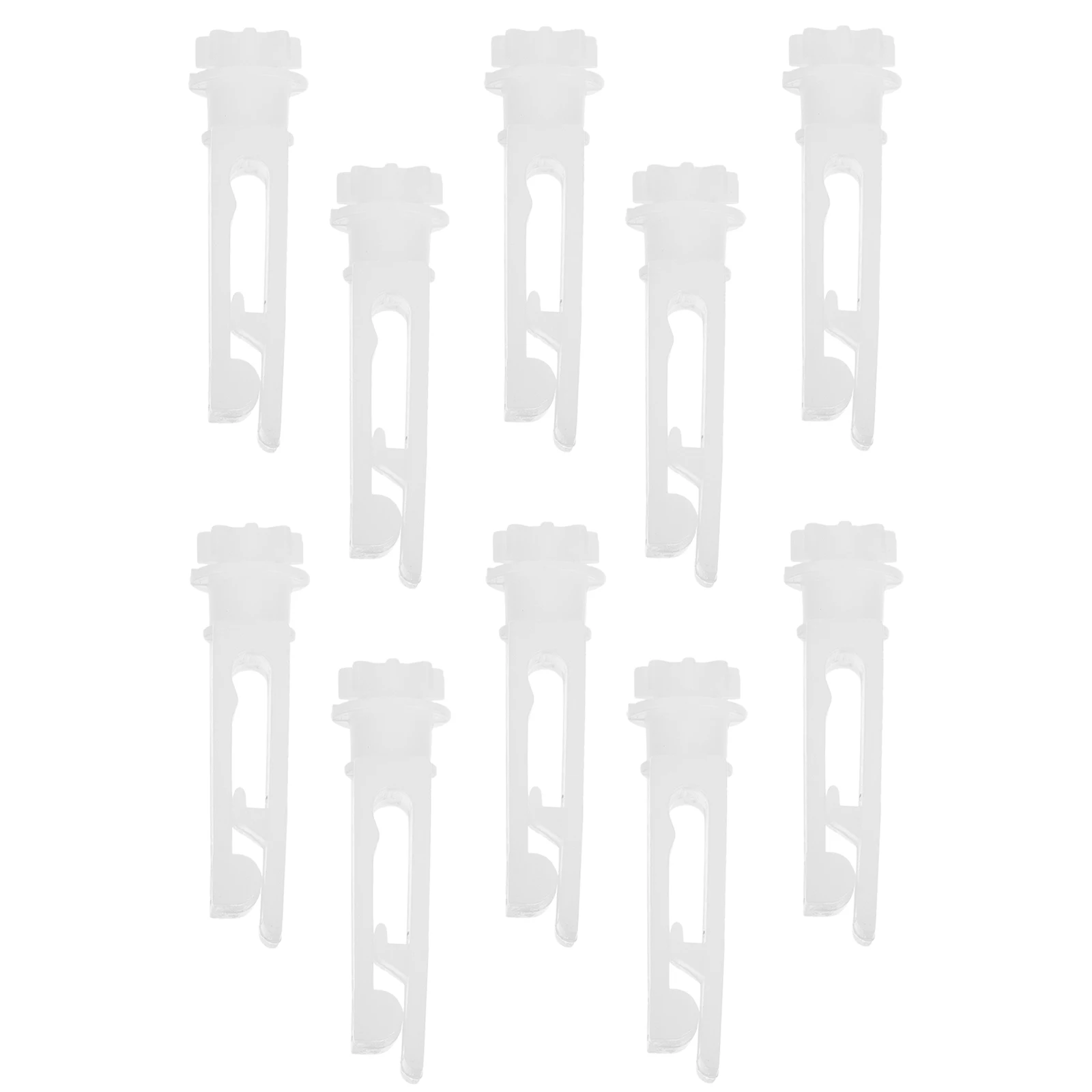 

10 Pcs Blinds PVC Repair Parts Plastic Curtain Vertical Blinds Pulley Pulley Materials Replacement Accessories