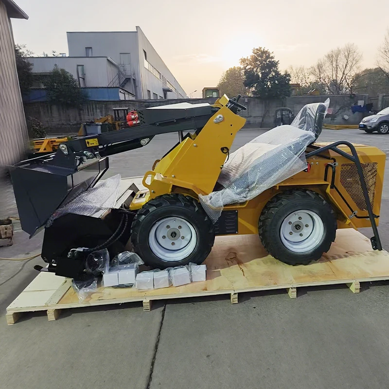 

Customized Skid Steer Loader, Compact Track Loader for Farm Construction Landscaping, CE, Factory Direct