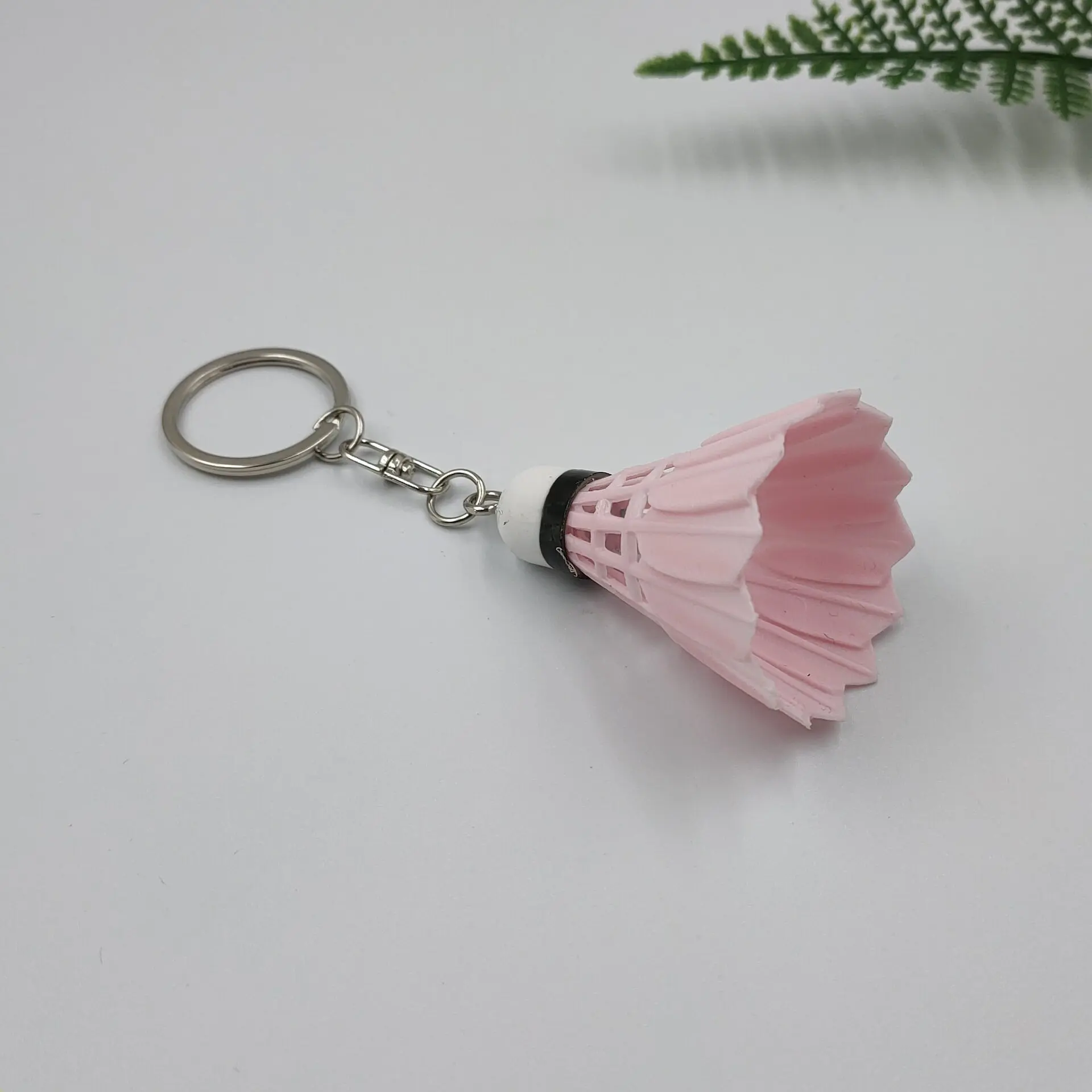 2026 New Simulation Mini Badminton Keychain Pendant