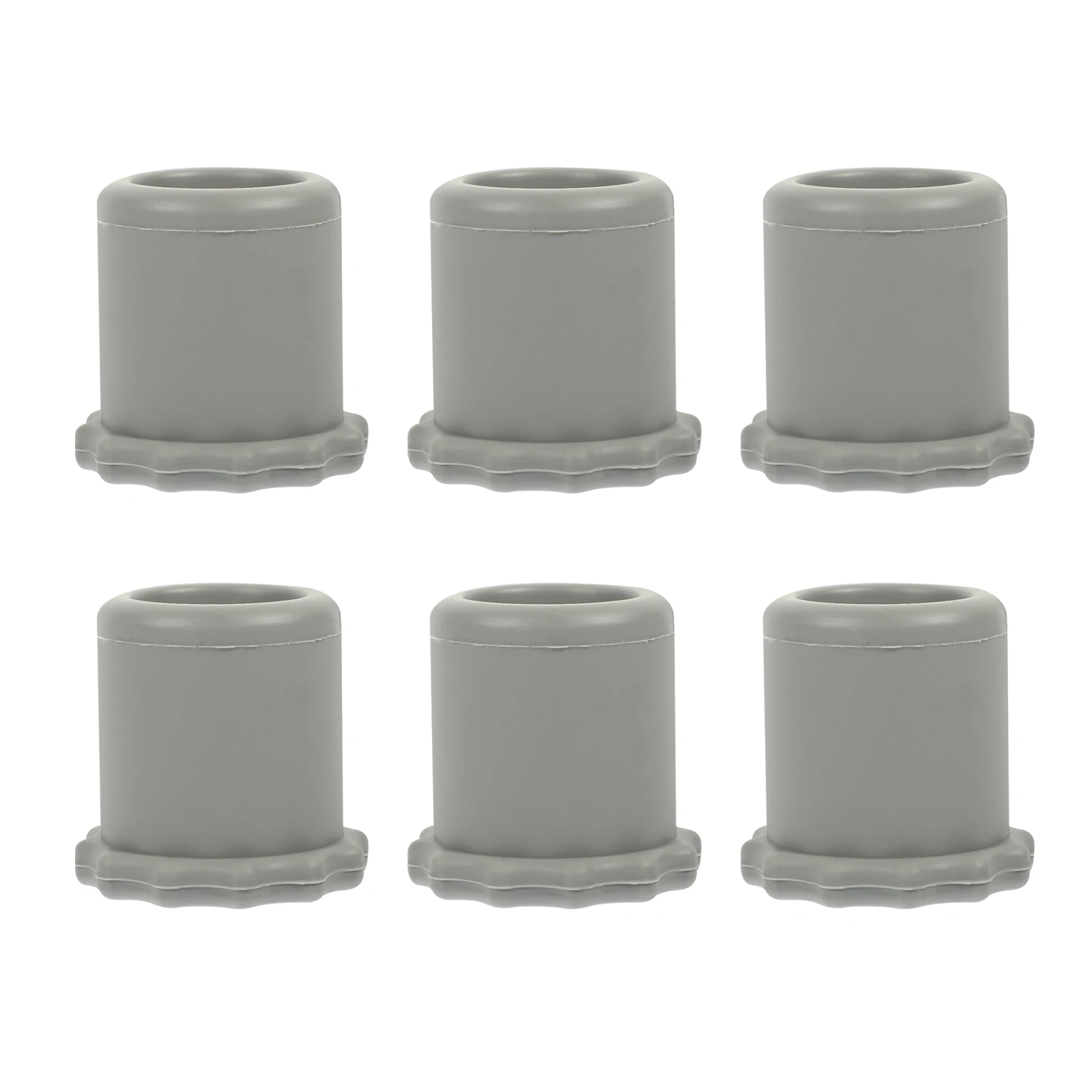 

6 Pcs Microphone Bottom Rod Sleeves Non Silicone Mic Rolling Covers Protective Holders for Stage KTV Bars Anti Drop Anti