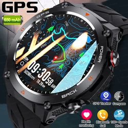 GPS Smartwatch Männer Outdoor Digital Sport Fitness Smartwatch 650mah amoled aod Bluetooth elektronische Uhr Frauen für Android iOS