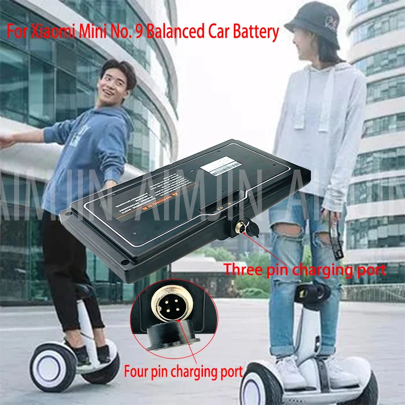 Batterie de panneau de Cesauto-équilibrée Xiaomi, application de connexion de batterie au lithium Ninebot Segway, BMS 4 broches, 54V-63V, 4400mAh