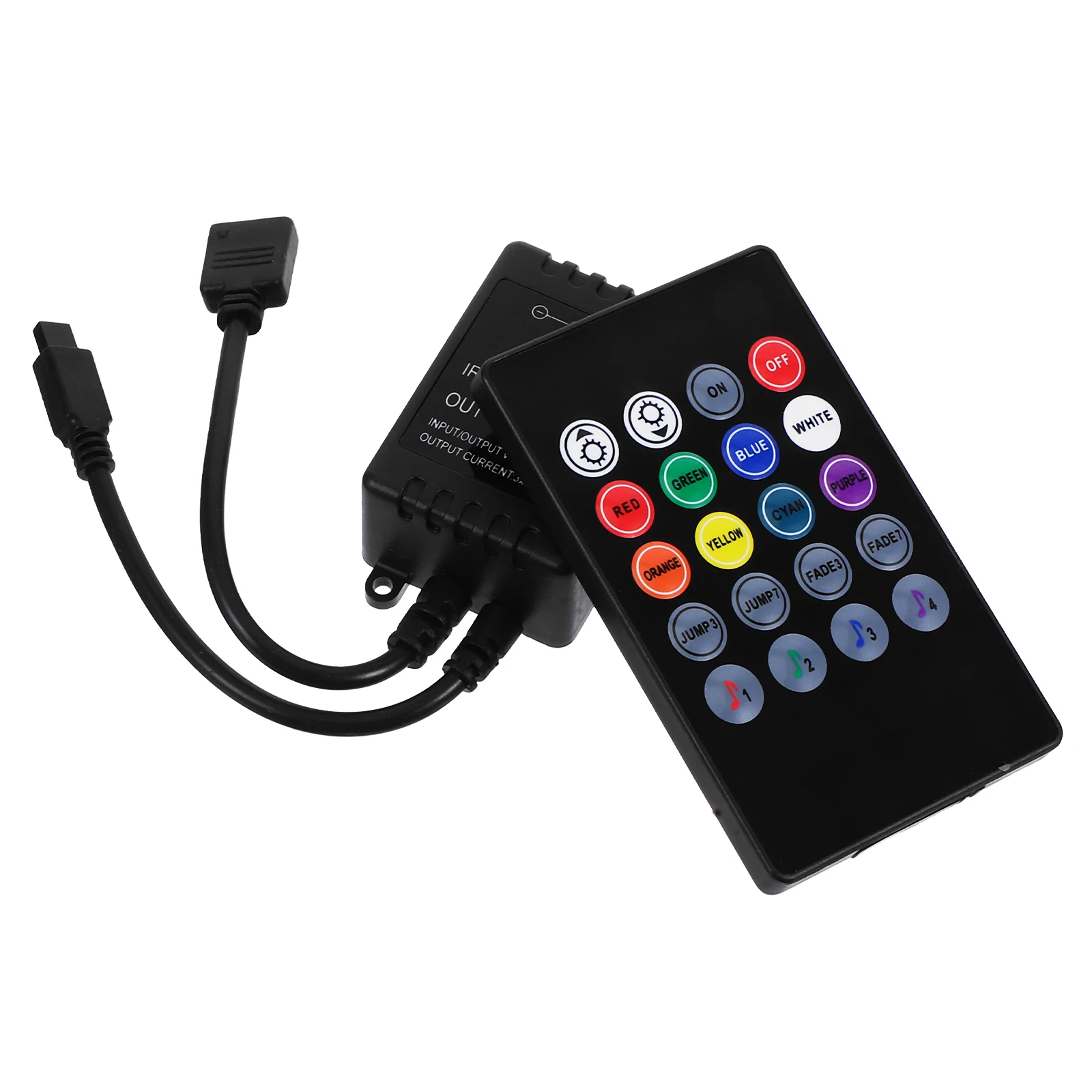 

Music Controller Flexible Strip Light Ir Voice RGB LED Lights Remote Sound Sensor