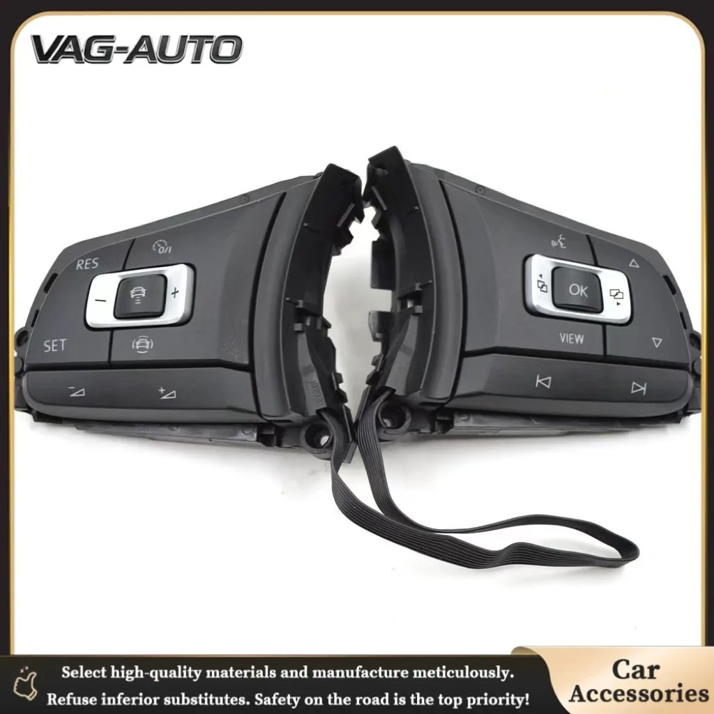 

For VW Golf 7 MK7 Jetta MK7 T-Roc Arteon Passat B8 5G0 959 442 AE 5G0959442AE ACC multifunction steering wheel button