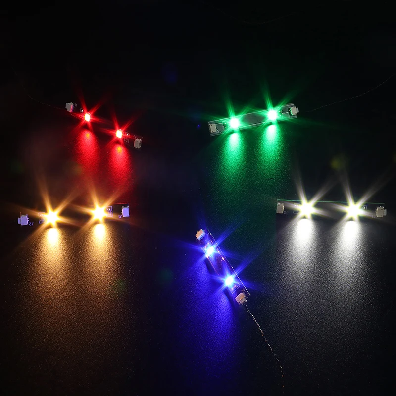 Hprosper LED Light Accessories For DIY Building Blocks Models Colorful Strip Lights With Adhesive