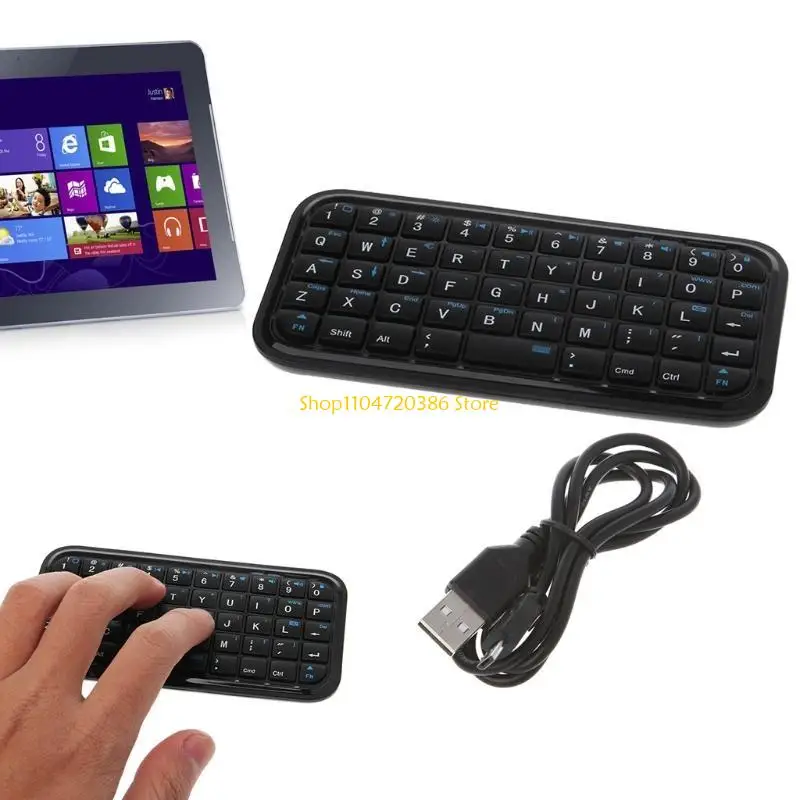 K0EA Ultra-Slim Bluetooth-compatible Keyboard Universal Wireless Multi Device with Number Pad Full Size Stable Connection