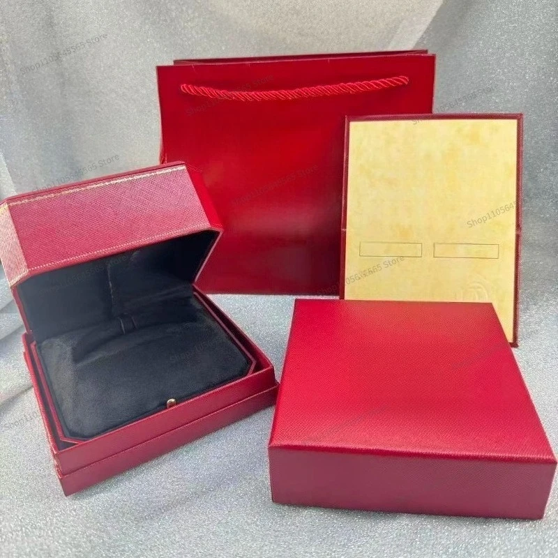 Original packaging box, high-end gift box, bracelet, ring, ring, stud earrings, high-version gift box wholesale.