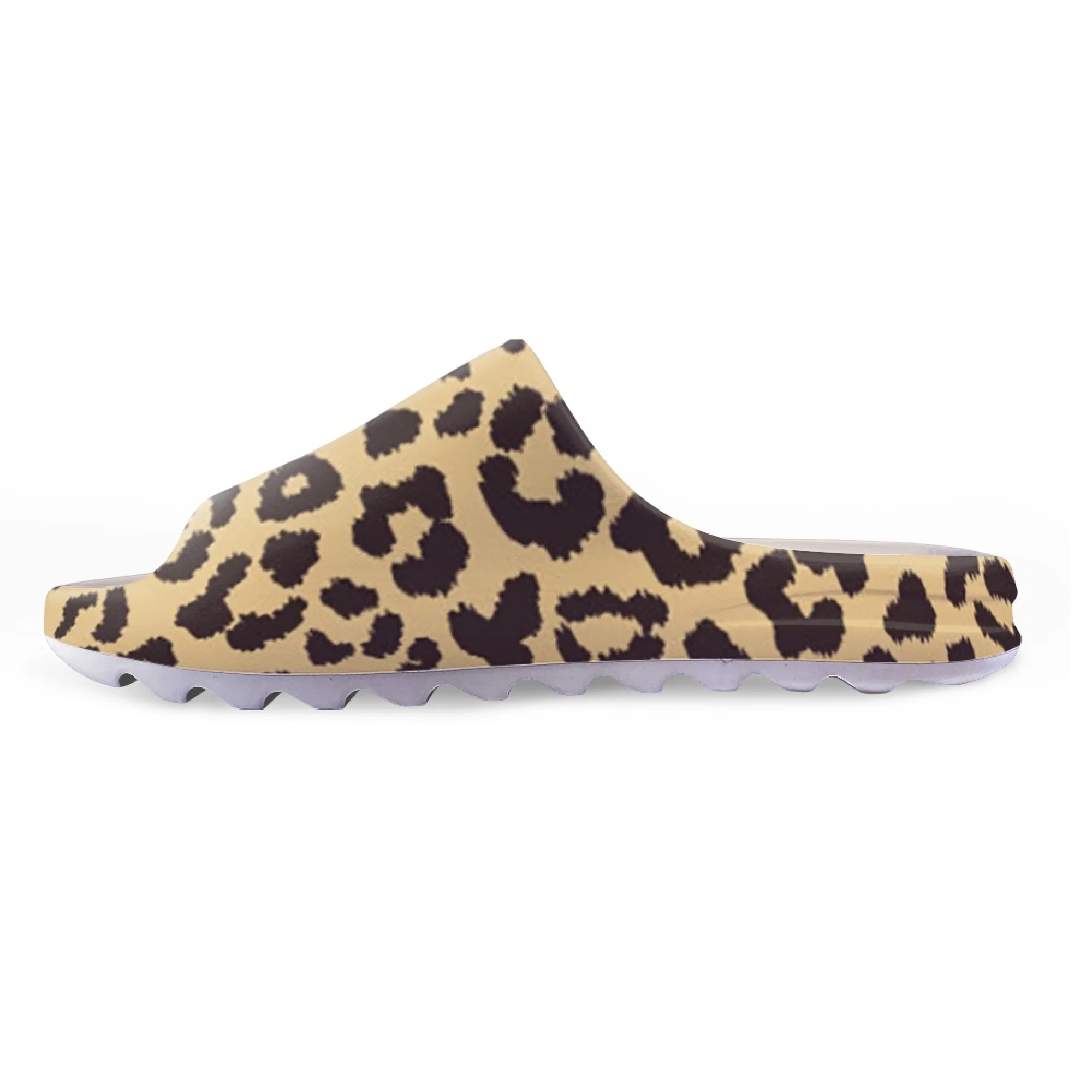 2023 Summer Slipper Men's EVA Soft Sole Indoor Family Slipper leopard Print Beach shoes Men's Slipper Flip-flops Large Size 46