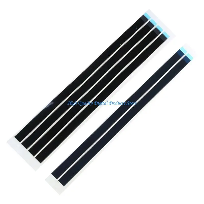 U2JE 6pcs Elastic лента для ноутбука и экрана телефона Двойная сторона