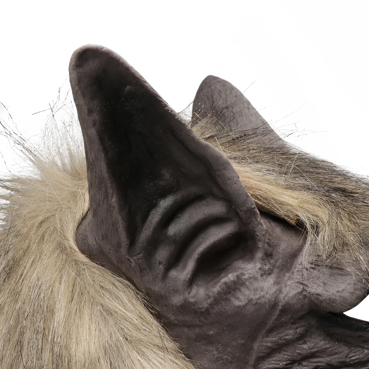 

Wolf Head Mask Scary Costume Latex Halloween Party Adult Fancy Dress Claw Lifelike Durable Elastic Masquerade Gifts Carnival