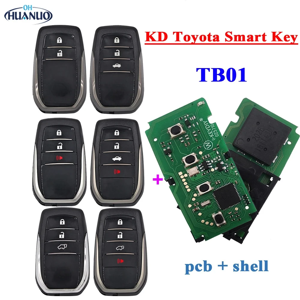 Control Remoto Universal TB01 KEYDIY KD: La Solución Definitiva para Llaves de Coche de Toyota