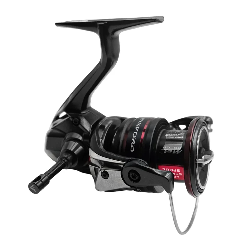 Soporte de carrete para carrete giratorio Daiwa y Shimano 41 mm negro