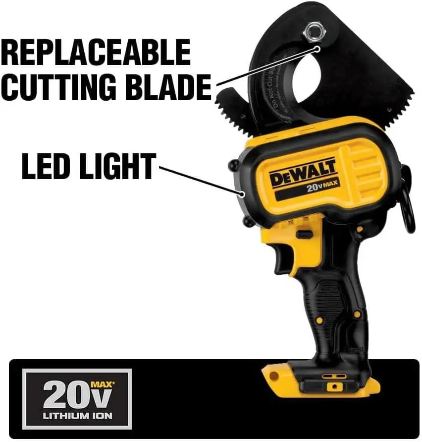 DEWALT 20V MAX Cable Cutter, Cordless, Tool Only (DCE150B)