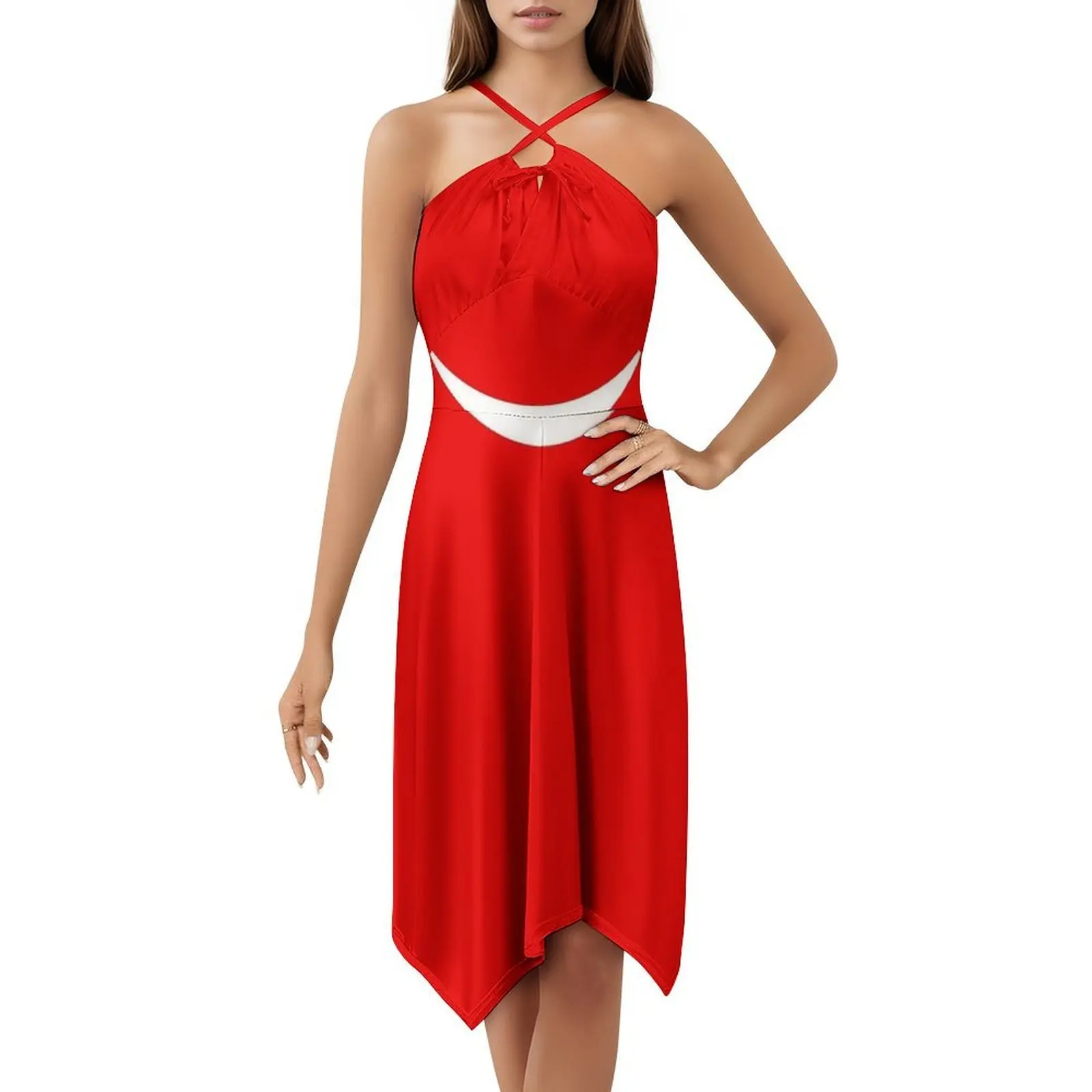 المفاصل تأثيري المرأة الشارع الشهير فستان الحفلات العصرية طباعة ملابس النادي للإناث المفاصل ذيول تأثيري فساتين نسائية