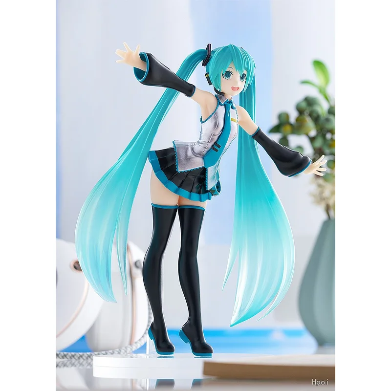 GSC Original POP UP PARADE Hatsune Miku Transparent Color Ver. Anime zabawki figurki akcji dla chłopców dziewcząt prezenty urodzinowe dla dzieci