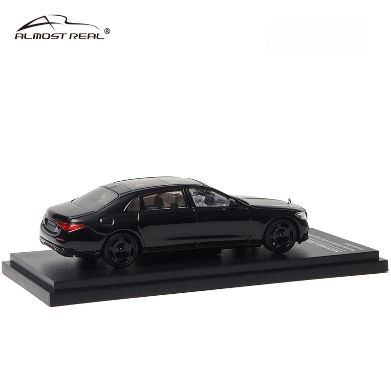 Nieuwe Bijna Echte Auto Model 1/64 Mercedes Maybach S Klasse Auto Model Legering Simulatie Auto Diecast Ornament Custom Jongen Speelgoed Gift